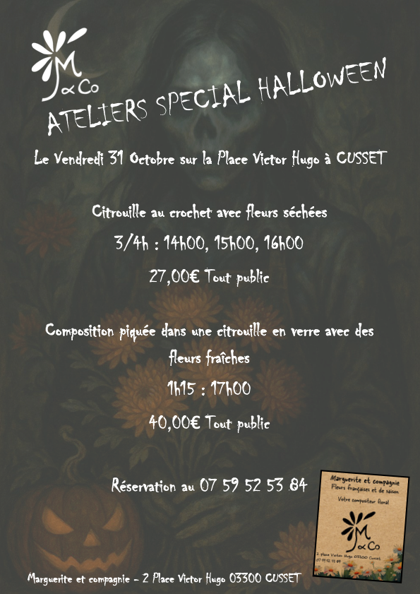 affiche halloween
