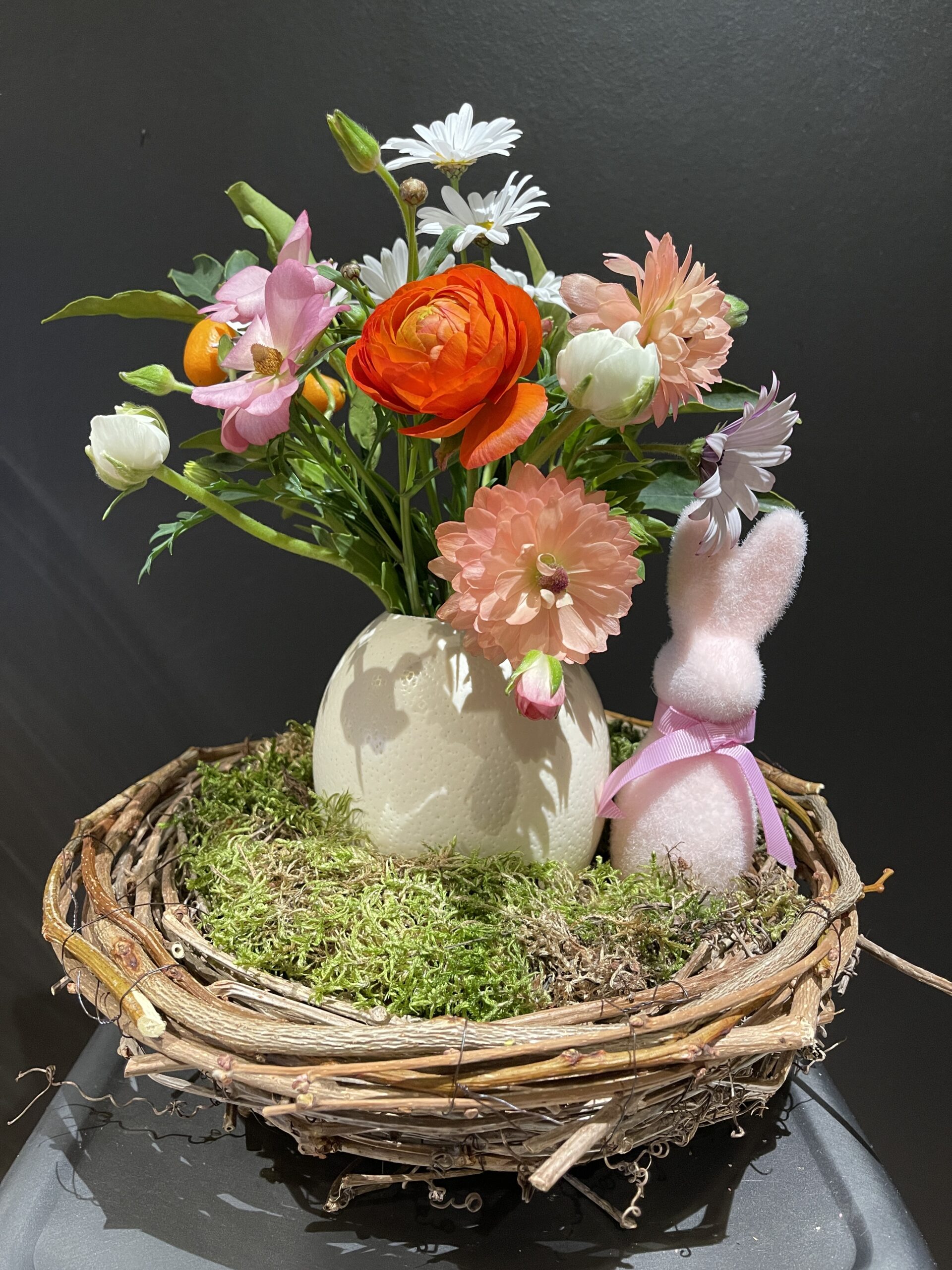 Atelier scénographie de table de Pâques